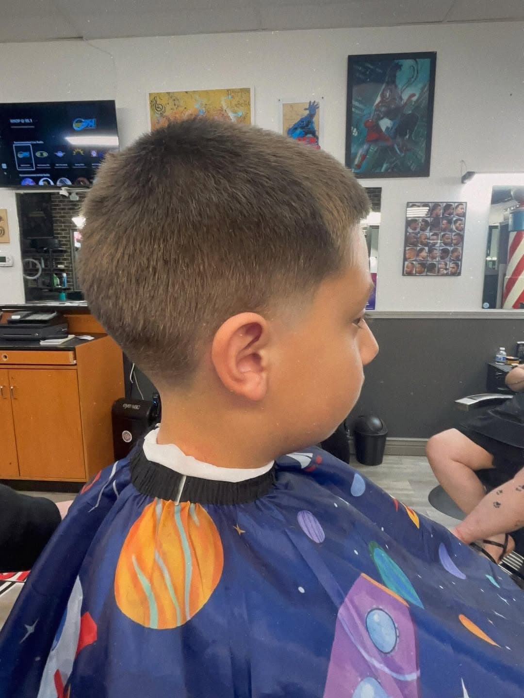 Kids fade cut